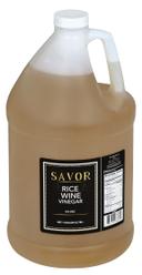 Savor Imports 4.5 Percent Unseasoned Rice Vinegar, 1 Gallon -- 4 per case.