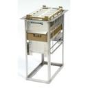 Lakeside Stainless Steel Open Side Counter Drop In Tray and Glass Rack Dispenser, 14 5/8 x 23 1/4 x 28 1/4 inch.