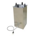 Lakeside Stainless Steel Regular Open Counter Drop In Unheated Square Plate Dispenser - 11 1/2 to 12 inch Accommodate Plate Size.