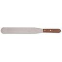 Alegacy Stainless Steel Icing Spatula with Hardwood Handle, 14 1/2 inch Length.