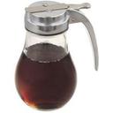 Alegacy Glass Teardrop Heavy Duty Syrup Dispenser, 14 Ounce -- 12 per case.