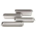 Alegacy Stainless Steel Half Long Anti Jamming Steam Table Pan, 6 1/3 Quart.