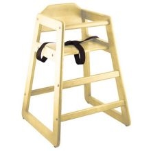 Alegacy Natural Wood Baby Chair, Assembled, 27 1/4 Inch