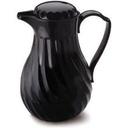 Alegacy Porcelain Swirl Insulated Pitcher, 40 Ounce.