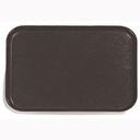 Black Glasteel Solid Color Rectangular Fiberglass Tray 12 x 16 inch -- 12 per case