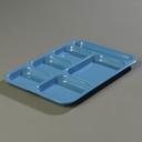 Sandshade Heavy Weight Sandshades-Rose Granite 6 Compartment Right-Hand Melamine Tray -- 12 per case