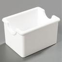 White Standard Sugar Caddy Holds 20 Sugar Pockets -- 24 per case