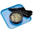 Cambro Rectangular Metric Camtray, Cambro Red, 13 x 13 inch -- 12 per case.