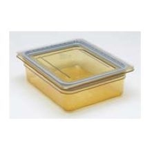 Cambro Camwear Clear Polycarbonate One Sixth Size Griplid Only,  6/8 x 6 15 1/6 inch -- 6 per case.