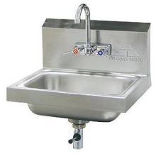 Advance Tabco Stainless Steel Standard Spec-Line Hand Sink.