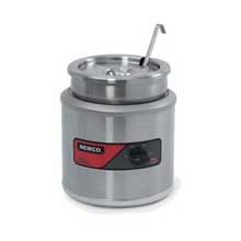 Nemco Food Equipment Round Countertop Warmer, 7 Quart.