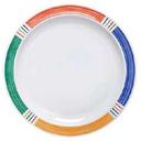 GET Enterprises inc Barcelona II Melamine Round Plate, 9 inch -- 24 per case.