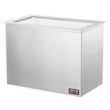 Server Base Only - Accepts 3 Drop-In Jars, Cutout Size 15 5/8 x 8 7/8 inch.