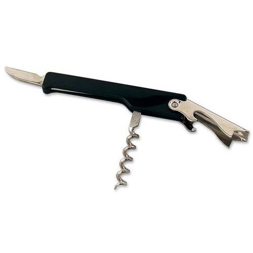 Alegacy Standard Professional Waiters Corkscrew And Cap Lifter, 4 3/8 Inch