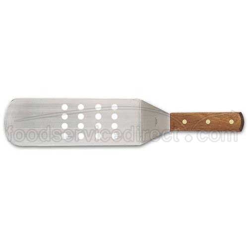 Alegacy Stainless Steel Perforated Turner, 4 1/2 Inch Overall Length