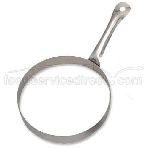 Alegacy Stainless Steel Round Egg Ring, 5 1/8 Inch Diameter