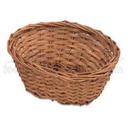 Alegacy Round Willow Bread Basket, 9 x 3 inch -- 12 per case.