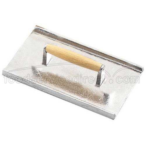 Alegacy Aluminum Steak Weight, 10 7/8 x 9 1/8 inch.