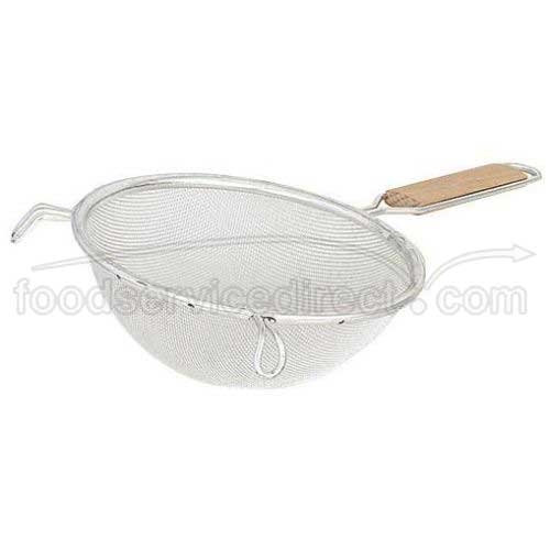 Alegacy Fine Double Mesh Strainer, 10 1/4 Inch Bowl Size