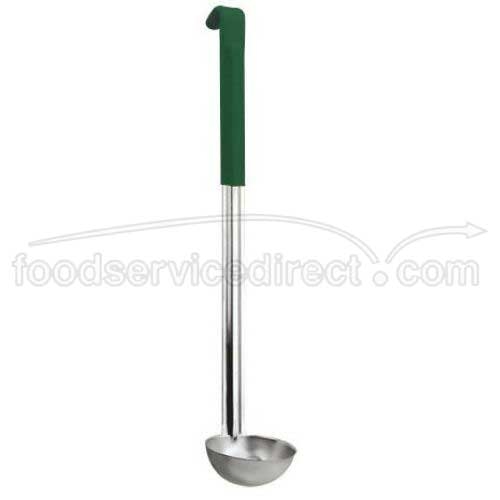 Alegacy Stainless Steel Optima Line One Piece Color Coded Ladle, 1/2 Ounce Capacity