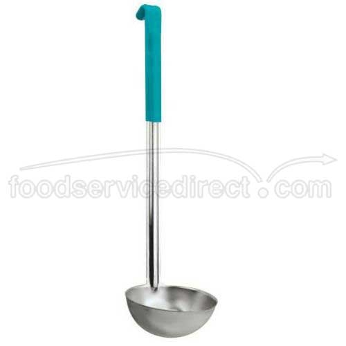 Alegacy Stainless Steel Optima Line One Piece Color Coded Ladle, 6 Ounce Capacity