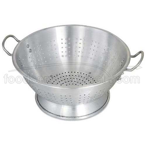 Alegacy Aluminum Economy Colander, 16 Quart Capacity