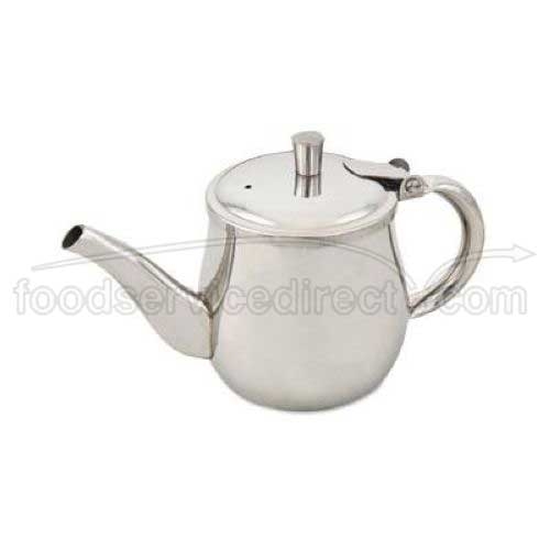 Alegacy Stainless Steel Gooseneck Teapot, 10 Ounce.