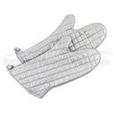 Alegacy Cotton Silicone Coated Grill and Oven Mitt, 17 inch Length -- 1 pair.
