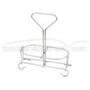 Alegacy Chrome Plated Wire Rack Only, 8 x 7 1/8 x 3 1/2 inch.
