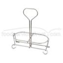 Alegacy Chrome Plated Wire Rack Only, 8 1/8 x 8 1/8 x 4 inch.
