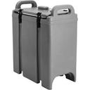 Cambro Brick Red Camtainers with No Spigot - Insulated Soup Server, 3 3/8 Gallon.