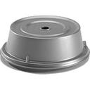 Cambro Silver Metallic Camwear Camcover Plate Cover Only, 9 5/16 inch Inside Diameter -- 12 per case.