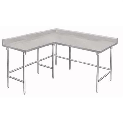 Advance Tabco Stainless Steel Korner Table, 24 X 120 Inch