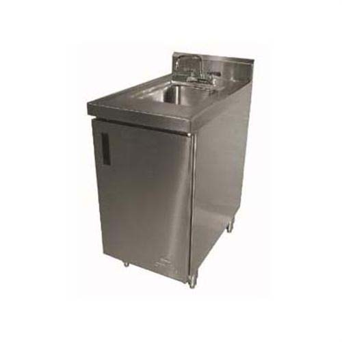 Advance Tabco Stainless Steel Space Saver Sink Cabinet. Size : 18 Inch X 30 Inch