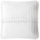 GET Enterprises inc Milano Melamine Square Plate, 6 inch -- 12 per case