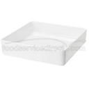 GET Enterprises inc Milano Melamine Square Bowl, 5.7 Quart -- 6 per case