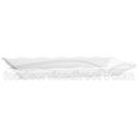 Black GET Enterprises inc Milano Melamine Rectangular Platter/Tray, 17.5 x 6.75 inch -- 6 per case