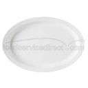 GET Enterprises inc Supermel I Melamine Oval Platter, 10 x 6.75 inch -- 24 per case.
