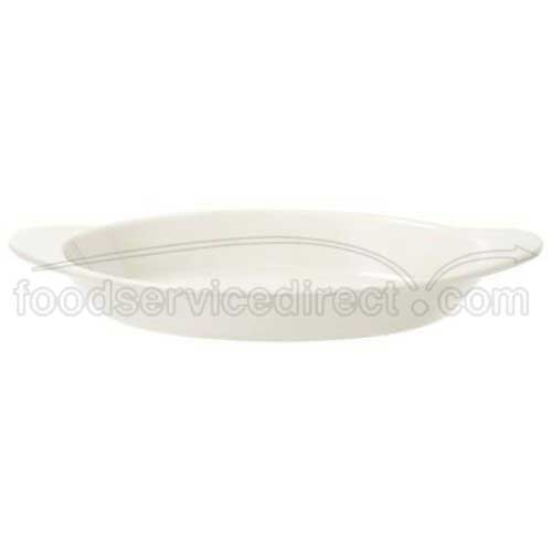 Black GET Enterprises inc Melamine Oval Side Dish, 10 Ounce -- 24 per case.