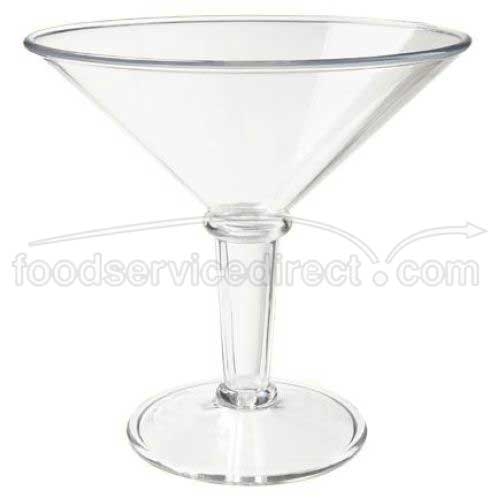 GET Enterprises Inc Styrene Acrylonitrile Stemware Super Martini, 48 Ounce -- 3 per case