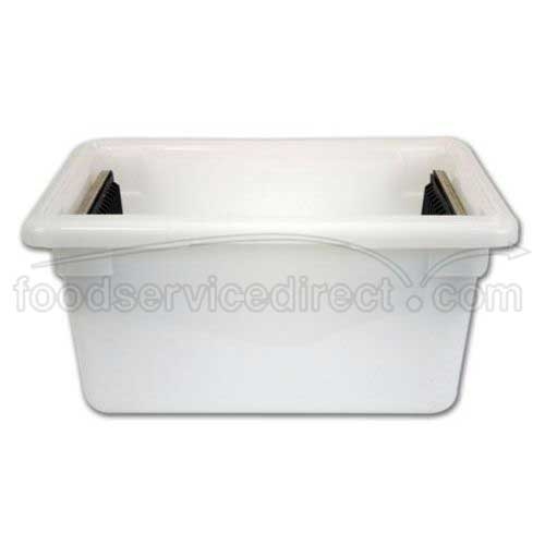 Buffet Enhancements Round Centerpiece Acrylic Mirror Carrying Case, 12 x 17 x 9 inch.