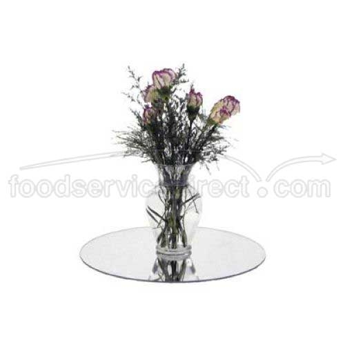 Buffet Enhancements Round Centerpiece Acrylic Plastic Mirror, 14 inch Diameter.