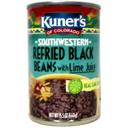 Kuners Beans, Southwestern Refried Black Beans with Lime Juice , 15 ounce -- 12 per case
