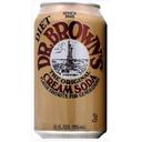 Dr Brown Cream Diet Soda, 12 Ounce - 6 per pack -- 4 packs per case.