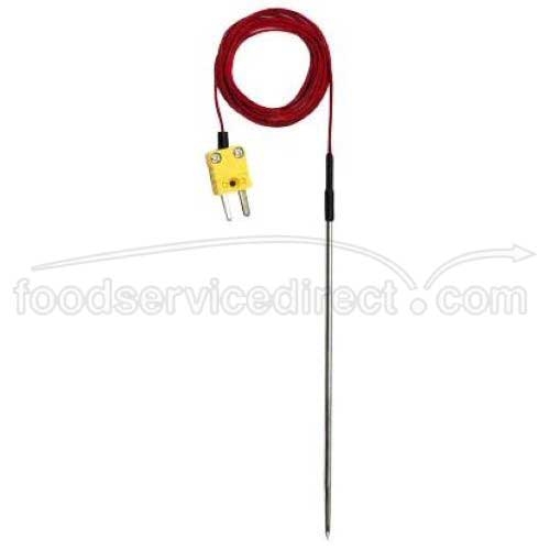 Comark Type K Dishwasher/oven Meat Probe, Sub-miniature Connector, 4 Feet Lead -- 7 Per Case