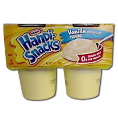 Grab N Snacks Vanilla Pudding 4 Pack, 14 Ounce -- 12 Case
