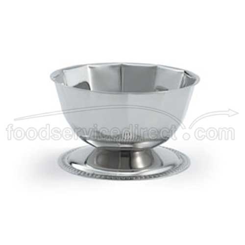 Vollrath Bowl Paneled Sherbet Stainless Steel 16 Ounce -- 12 Per Case