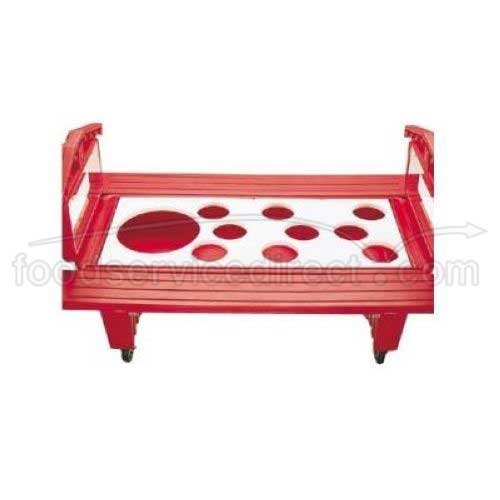 Cambro White Salad Bowl Holder For Versa Food Bar - Holds 18 Inch Bowl, 25 3/4 X 20 7/8 Inch