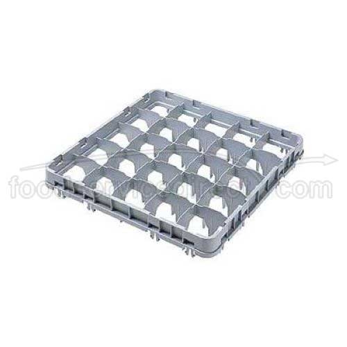 Soft Gray Cambro Soft Grey Half Size Half Drop Extender Only, 19 5/8 x 19 5/8 x 2 inch -- 12 per case.