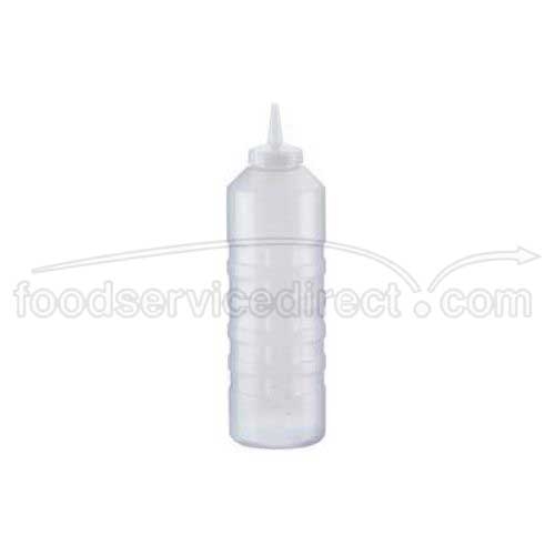 Traex Clear Squeeze Dispenser, 24 Ounce -- 12 Per Case